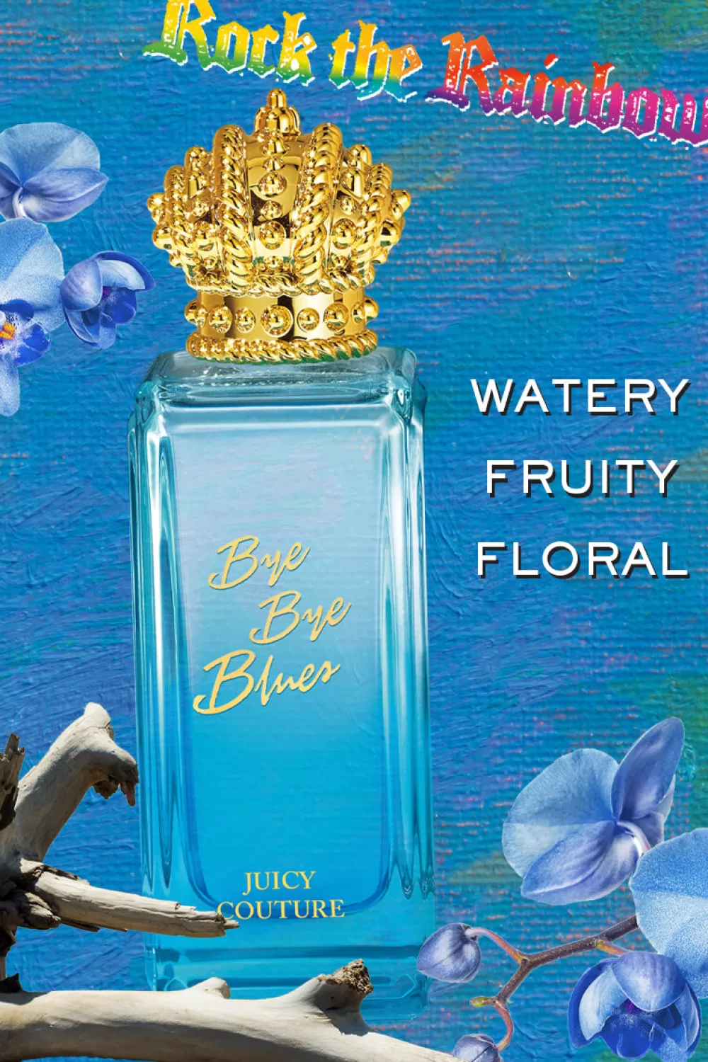Juicy Couture Perfume^Rock the Rainbow Bye Bye Blues Eau de Toilette Spray 2.5 oz