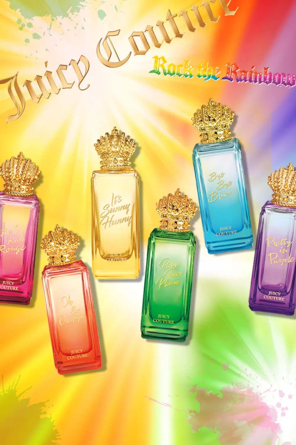 Juicy Couture Perfume^Rock the Rainbow Bye Bye Blues Eau de Toilette Spray 2.5 oz