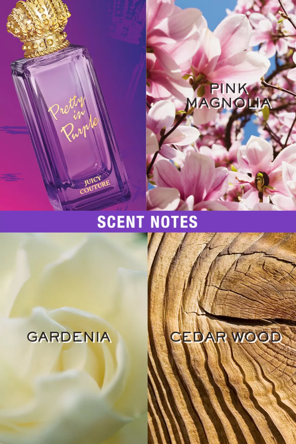 Juicy Couture Perfume^Rock the Rainbow Pretty in Purple Eau de Toilette Spray 2.5 oz