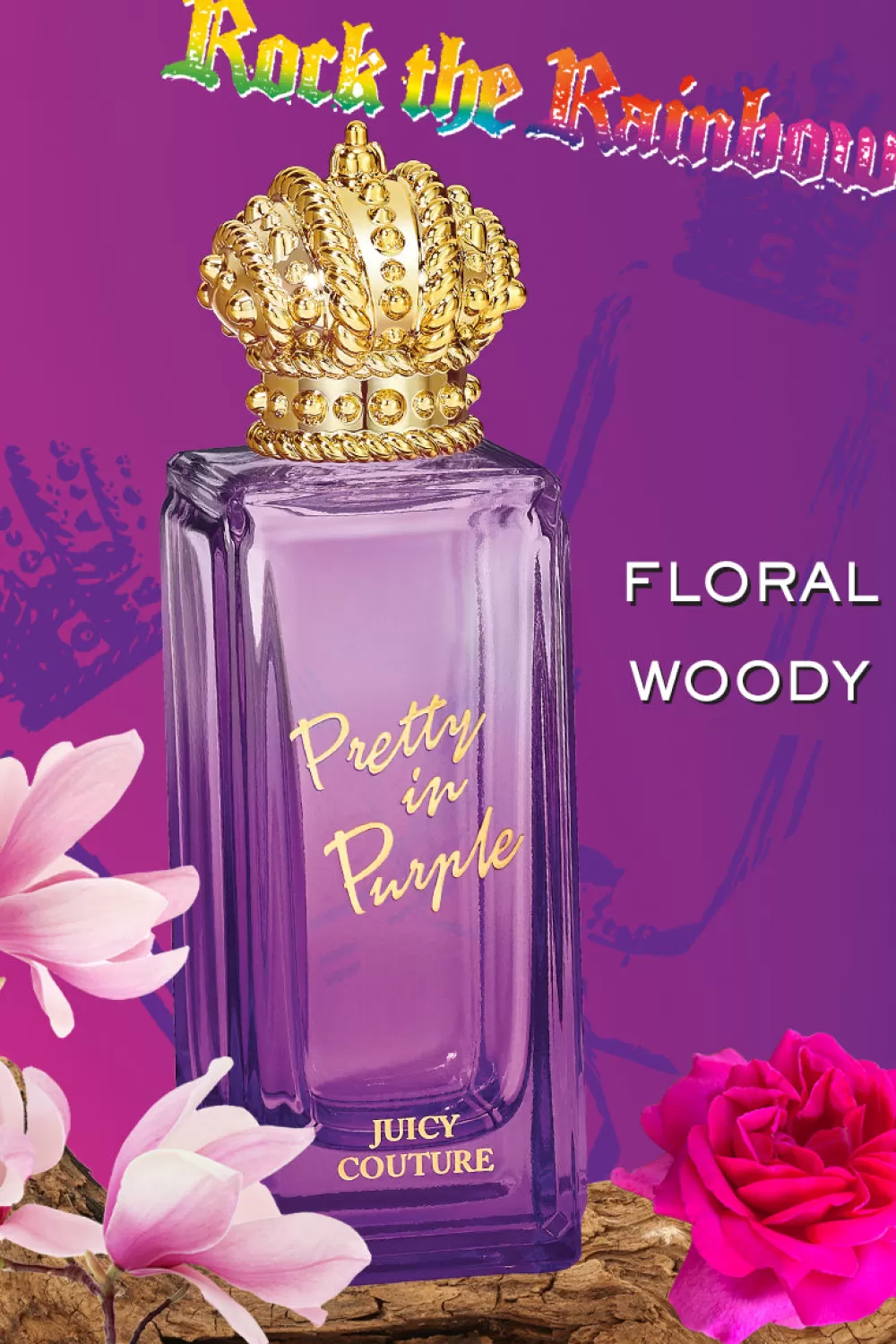 Juicy Couture Perfume^Rock the Rainbow Pretty in Purple Eau de Toilette Spray 2.5 oz