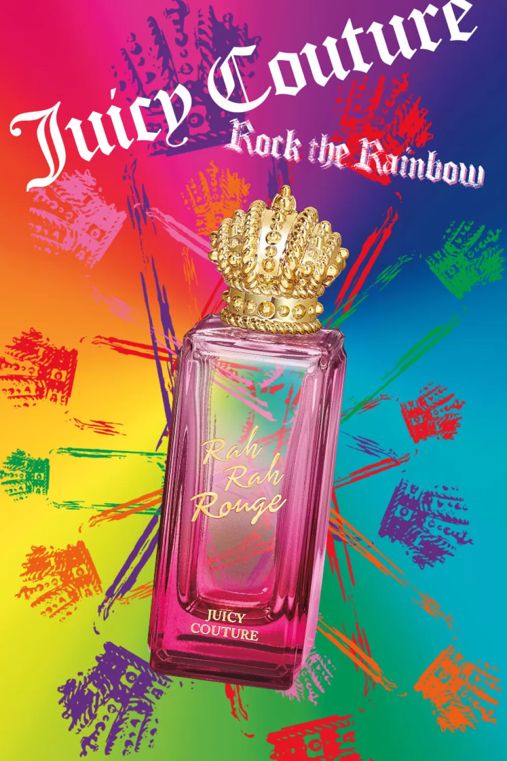 Juicy Couture Perfume^Rock the Rainbow Rah Rah Rouge Eau de Toilette Spray 2.5 oz